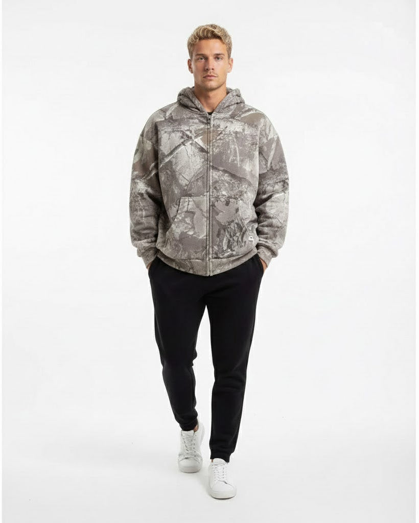 Boulder Camo Zip-up