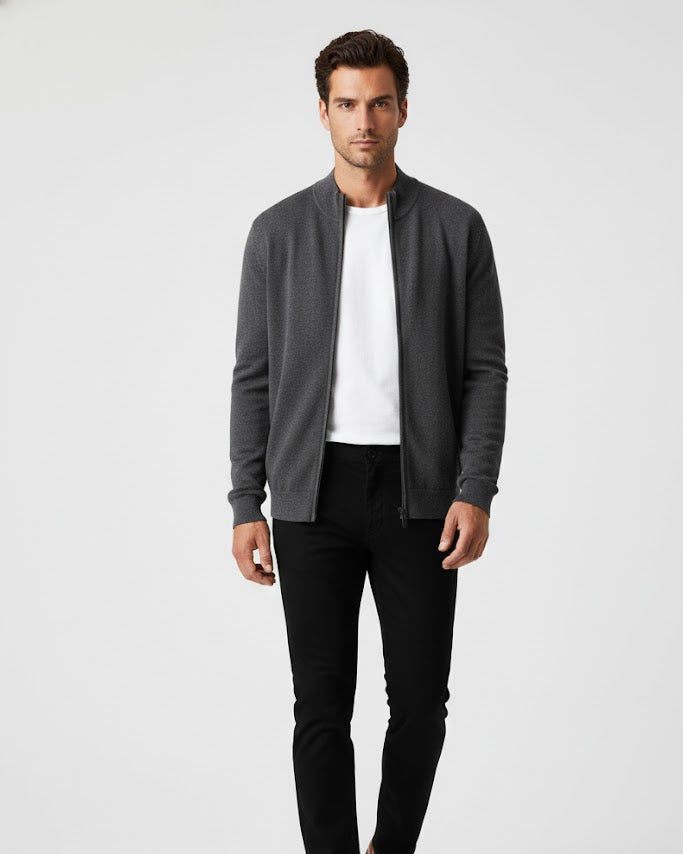 Vanguard Zipper Cardigan