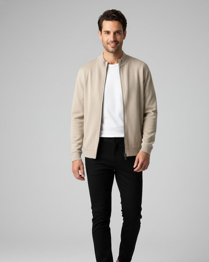 Vanguard Zipper Cardigan